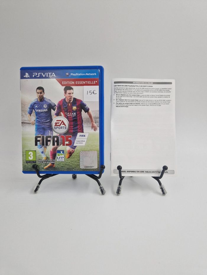 Jeu PS Vita Fifa 15 en boite, complet