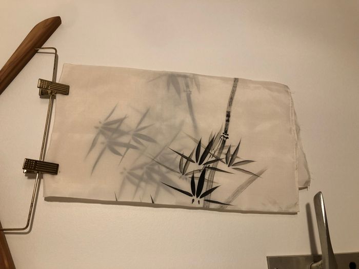 Foulard blanc crème