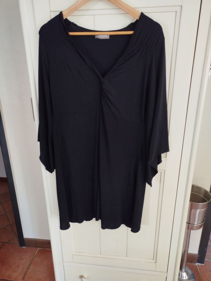 Robe tunique manche en biais