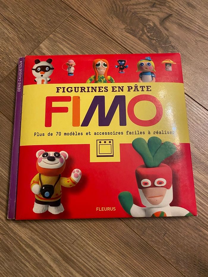 Livre Figurines en pâte Fimo plus de 70 modèles et accessoires faciles à réaliser.