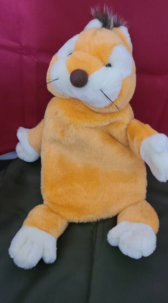 peluche bouillotte renard castor - photo numéro 3