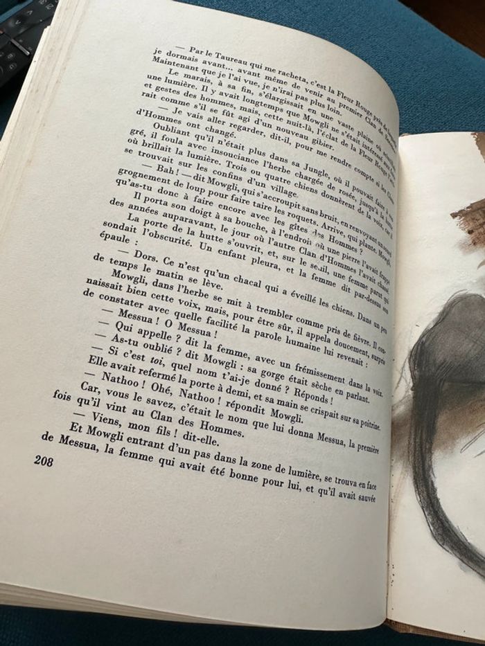 1968 - Livre ancien Le second livre de la Jungle Rudyard Kipling Paul Durand Librairie Delagrave - photo numéro 12