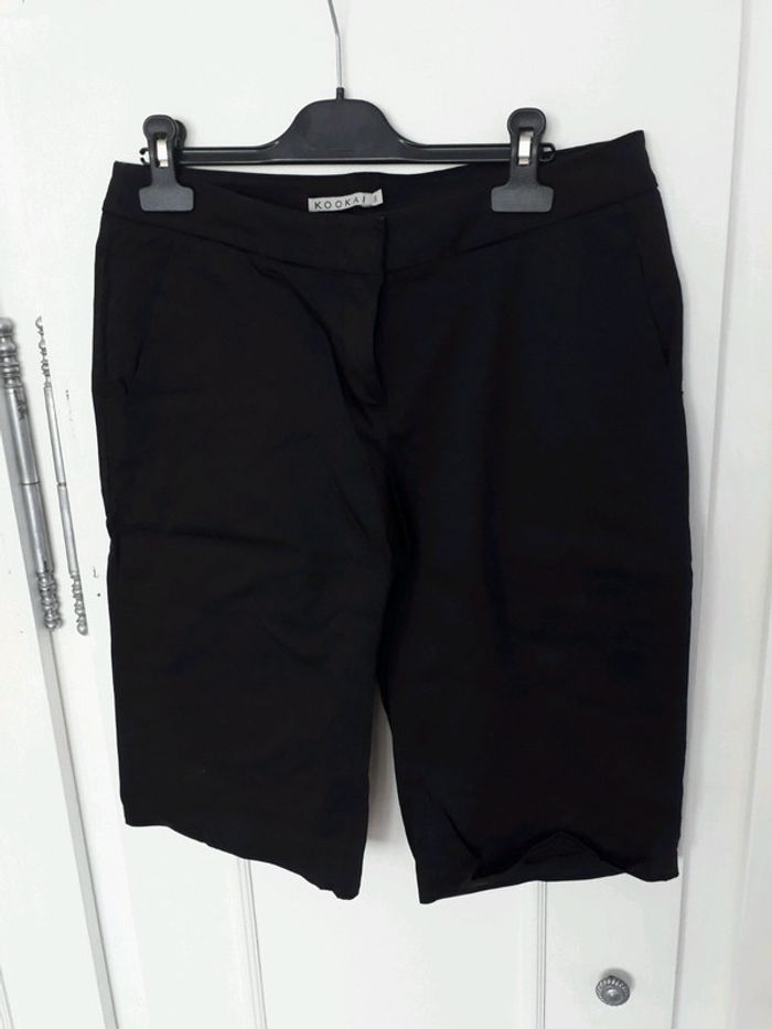 Short bermuda noir Kookai taille 38