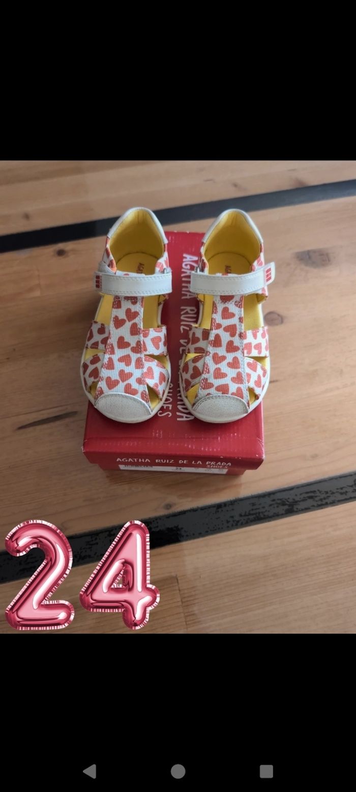 Sandales fille pointure 24