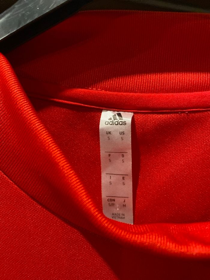 Haut entraînement, Adidas, Manchester United - photo numéro 2