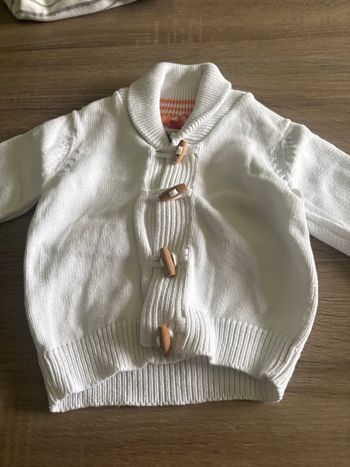 Gilet tape à l œil 12 mois