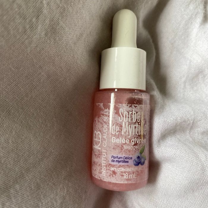 Gelée givrée visage