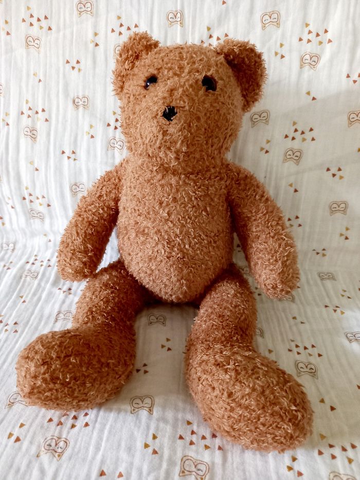 Peluche doudou ours Berlingot