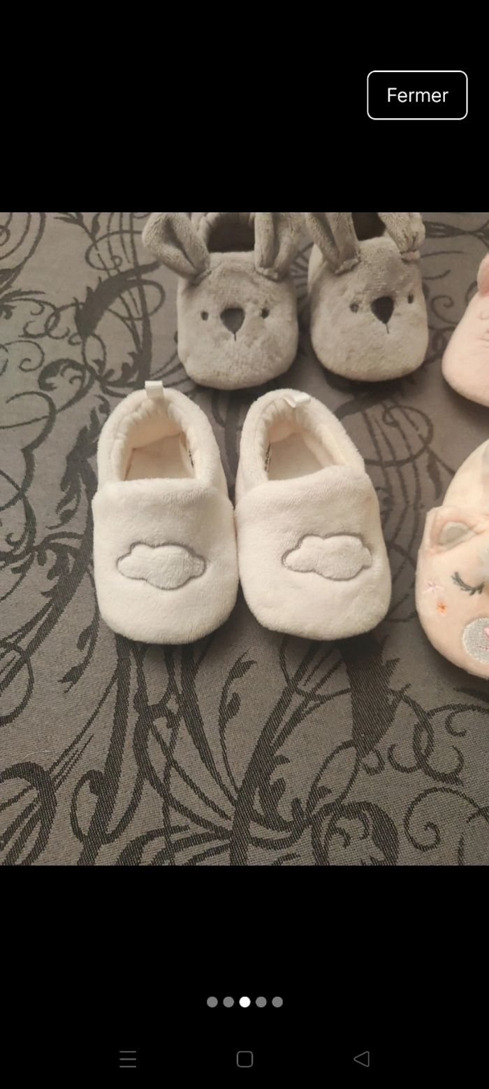 Lot de chaussons - photo numéro 3