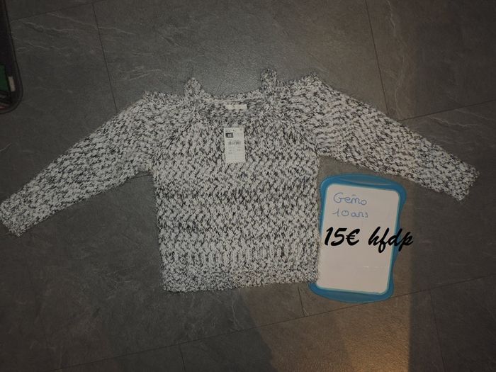 pull gémo 10 ans