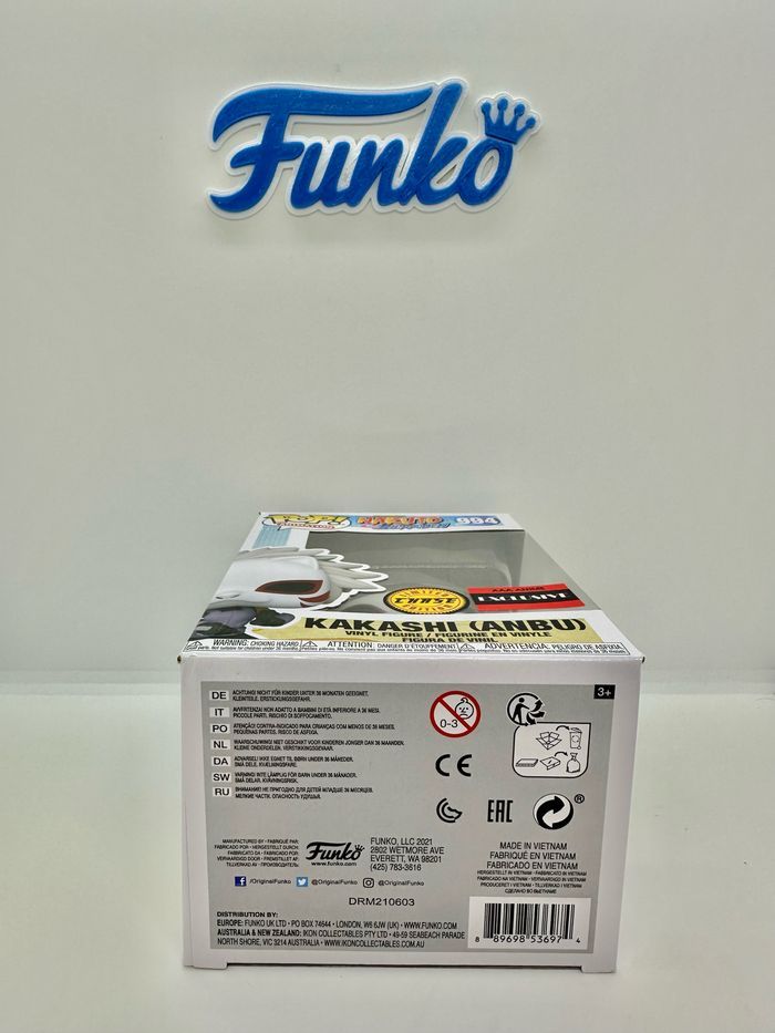 Funko Pop Naruto Kakashi 994 Chase AAA Exclusive 🇺🇸 - photo numéro 7