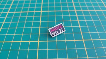 Plaque immatriculation miniature Bburago Burago Ferrari 250 Testa Rossa 1957 1/18 1/18e 1/18ème #C19