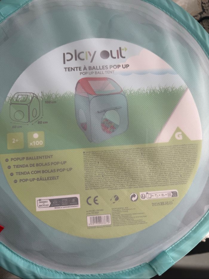 🌻 tente à balles Pop up - très bon état - gifi - Play out - photo numéro 10