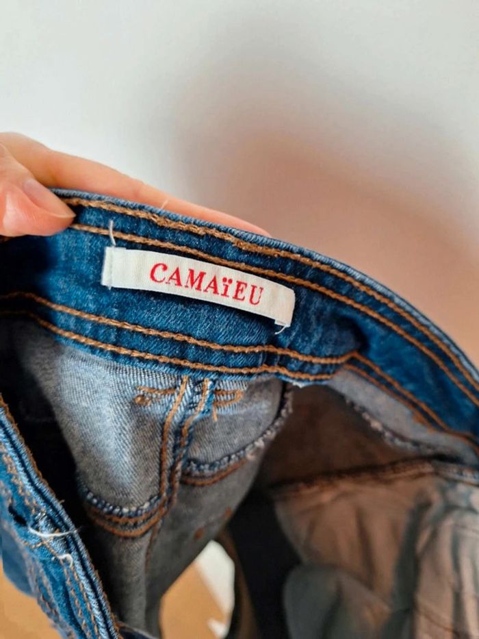 Jupe en jeans femme 36 Camaieu - photo numéro 3