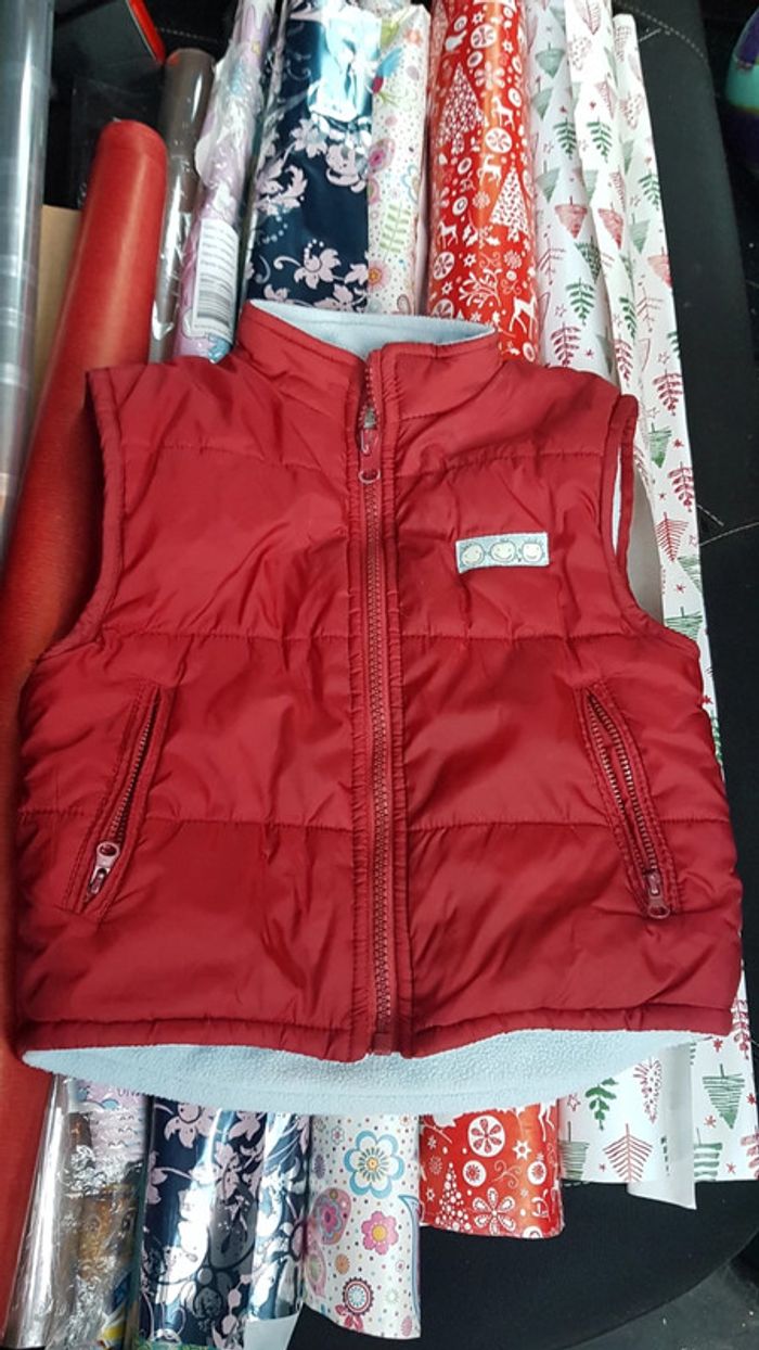 Veste sans Manches 12 mois