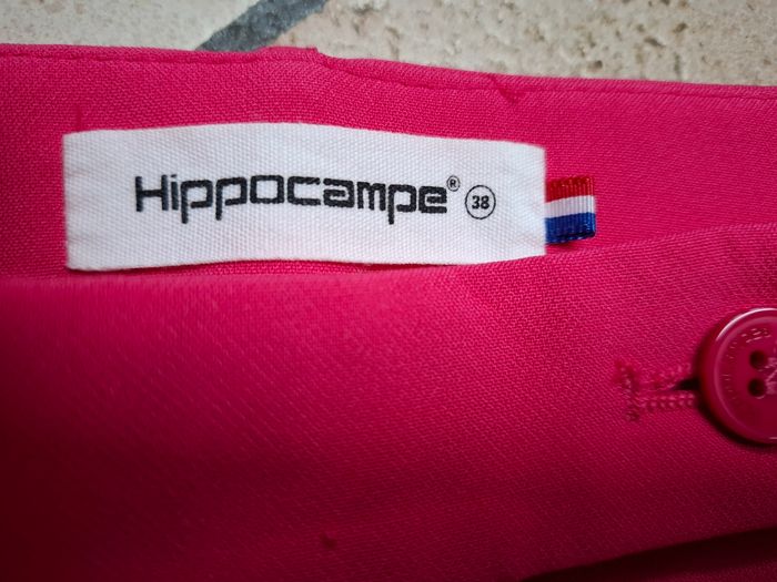Bel ensemble pantalon gilet hippocampe 38 fuschia - photo numéro 9