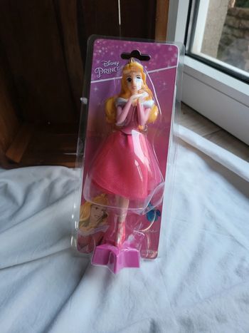 Stylo bille avec support aurore princesse Disney robe tulle