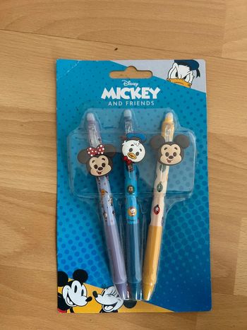 Lot de 3 stylos Mickey