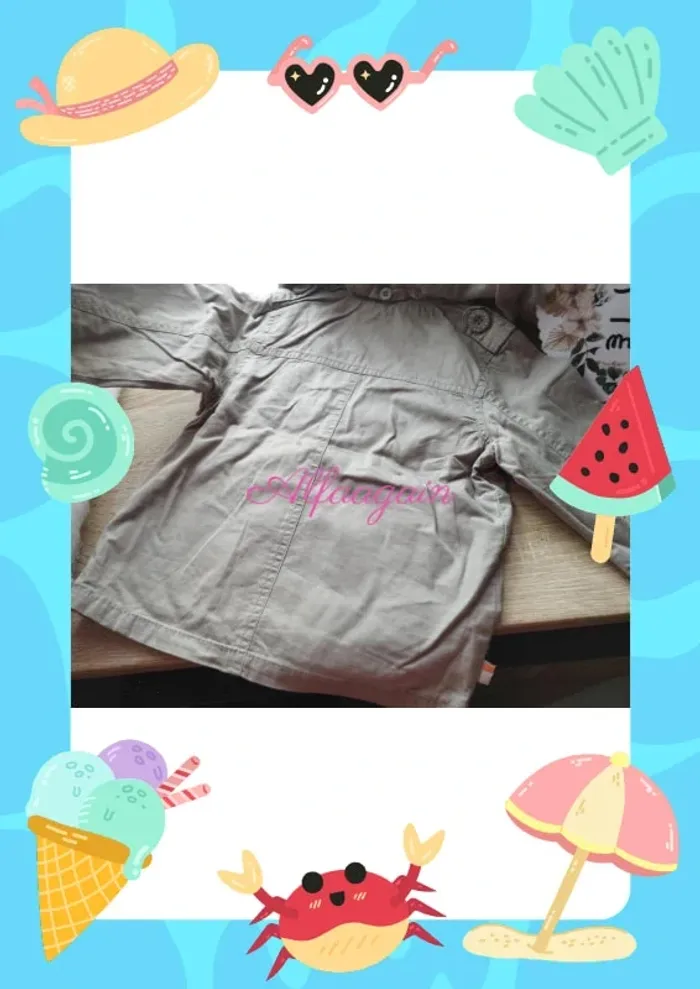 Veste caban garçon 18mois Gémo neuve - photo numéro 6