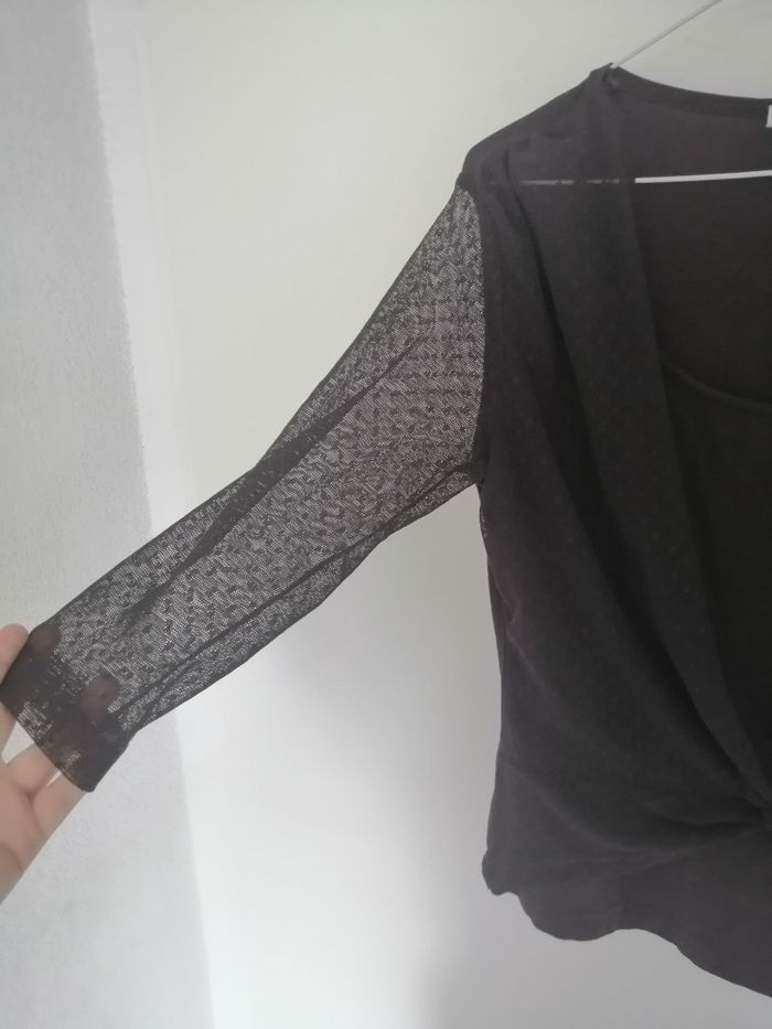 Haut femme marron t2 - photo numéro 3