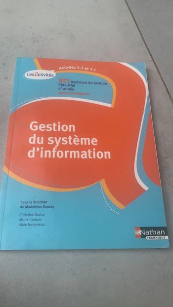 Livre BTS gestion