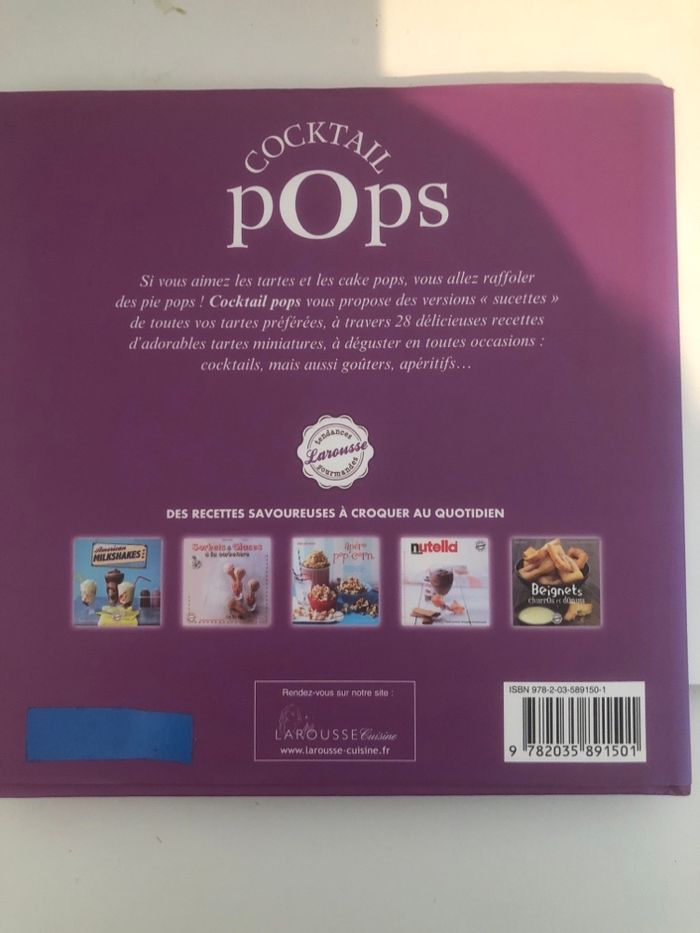 Cocktail pops - Mini tartes et tourtes sucrées ou salées pour toutes les occasions - photo numéro 4