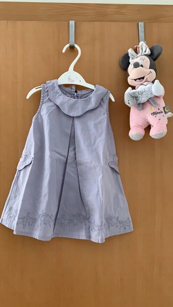 Robe « ronde d’enfants » avec culotte assortie taille 12 mois