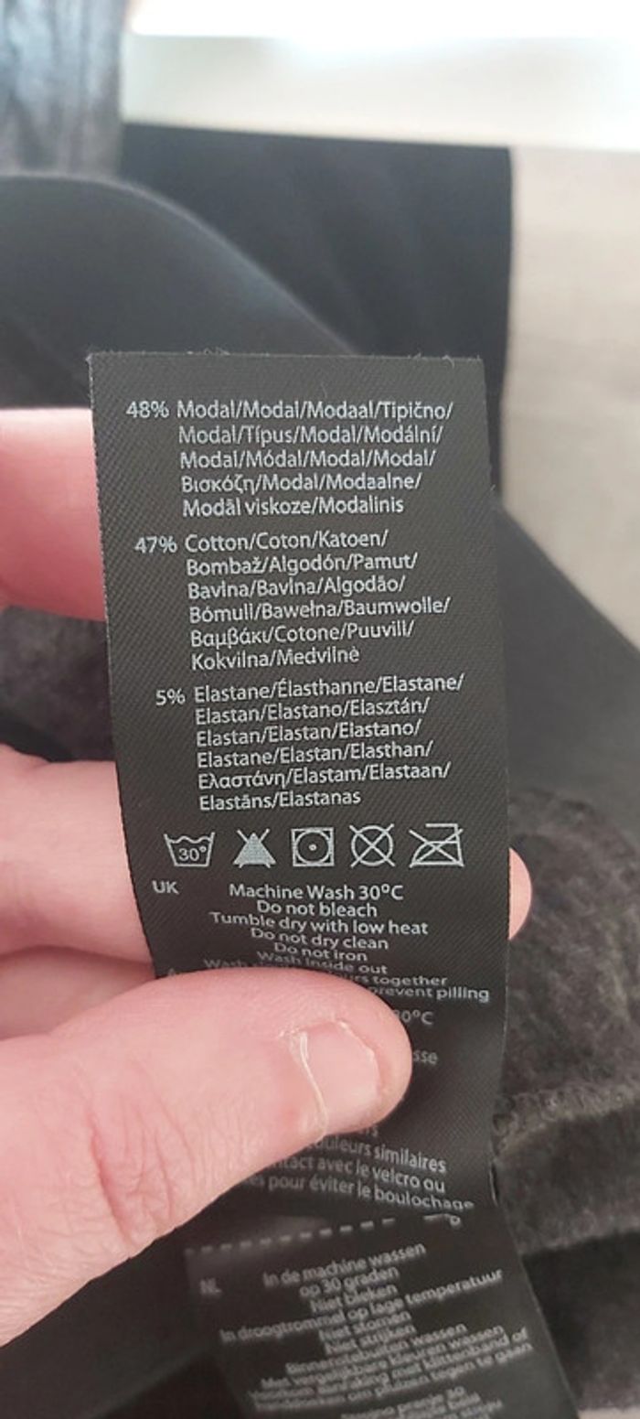 Top de sport gris avec ecriture métal usa pro - photo numéro 8