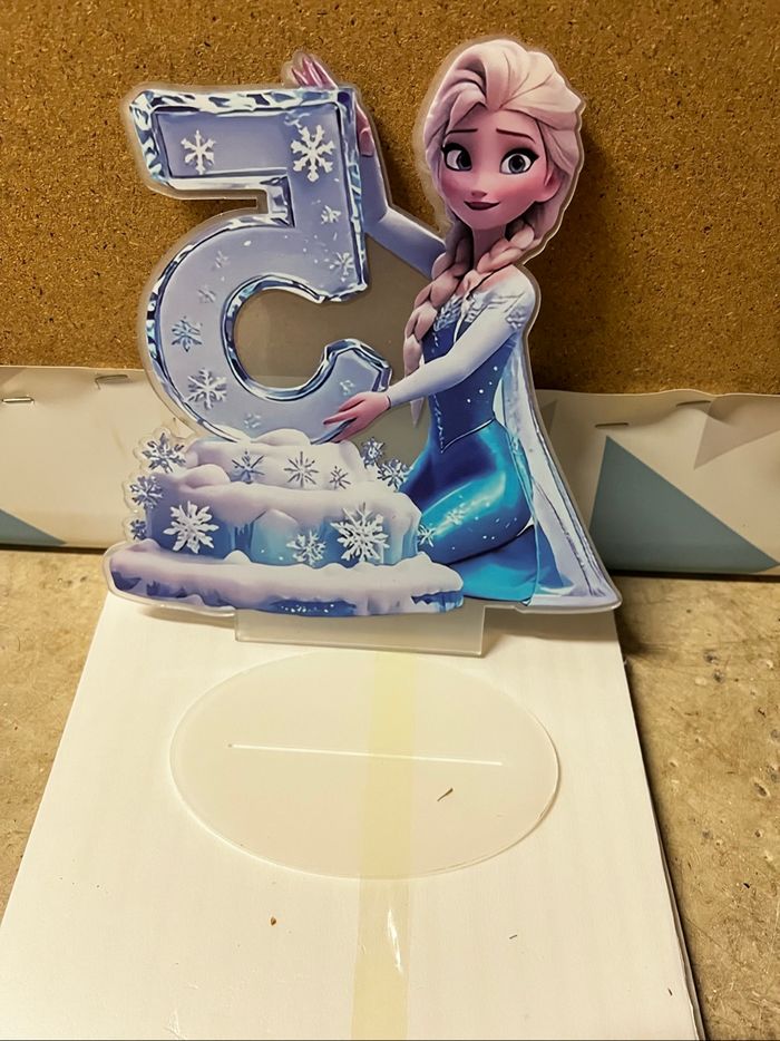 Chiffre 5 reine des neiges - photo numéro 2