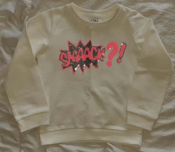 Sweat léger fille 3-4 ans neuf / TEX