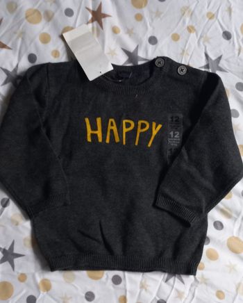 Pull Kiabi 12 mois