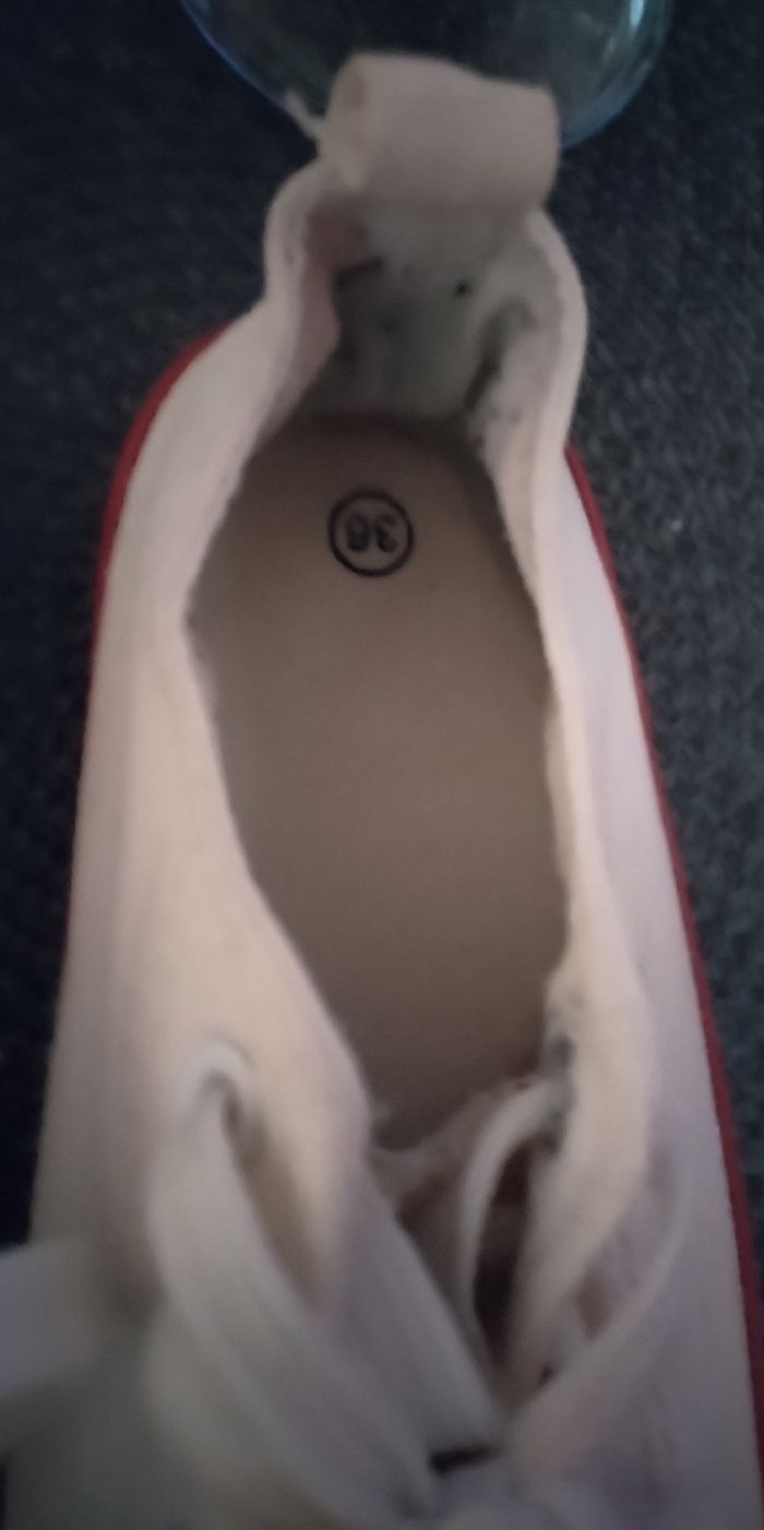 Baskets blanches pointure 36 - photo numéro 5