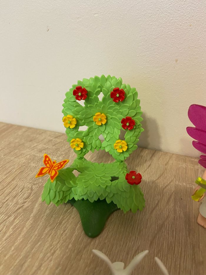 Playmobil fée avec son trône fleurie - photo numéro 4