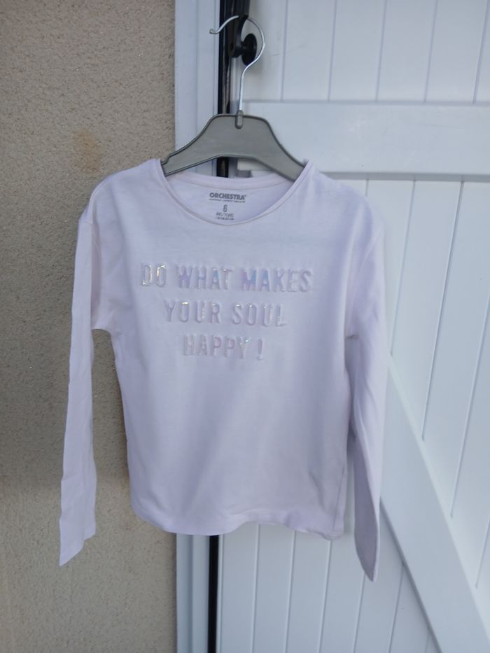 Tee-shirt filles orchestra taille  6 ans / 115