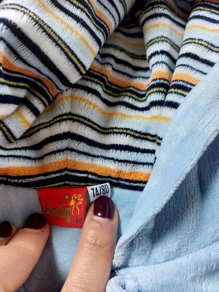 Veste polaire bleu clair - photo numéro 7