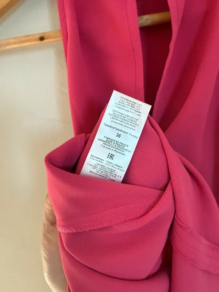Top fuchsia Tara Jarmon - photo numéro 5