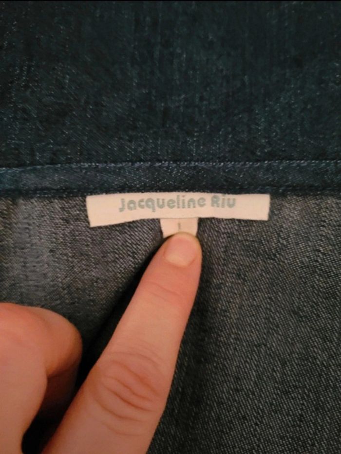 Veste en jean d'été en coton - photo numéro 3