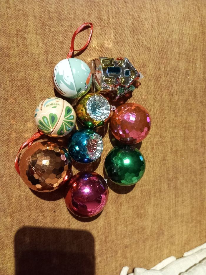 Lot 9 décorations de Noël - photo numéro 2