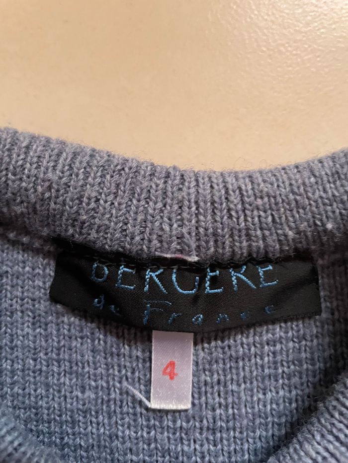 Pull vintage bergere de france - photo numéro 3