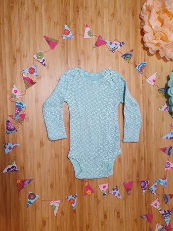 Body Manches Longues Carter's 0 mois 46 cm Naissance Coton Chaud Hiver Fille Bébé