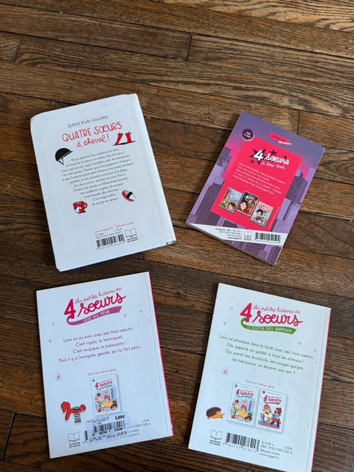 Lot 4 livres 4 sœurs - photo numéro 2