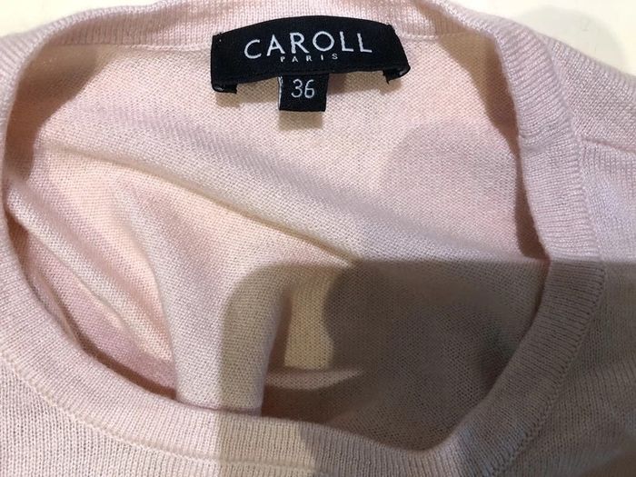 Caroll taille 36 Pull Rose - photo numéro 20