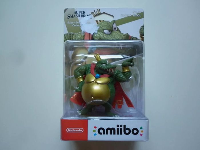 King K. Rool Figurine N°67 Interactive Amiibo Switch, Wii U, 3DS