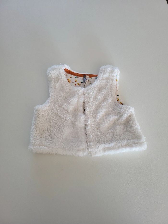 Gilet sans manches 12 mois fille orchestra