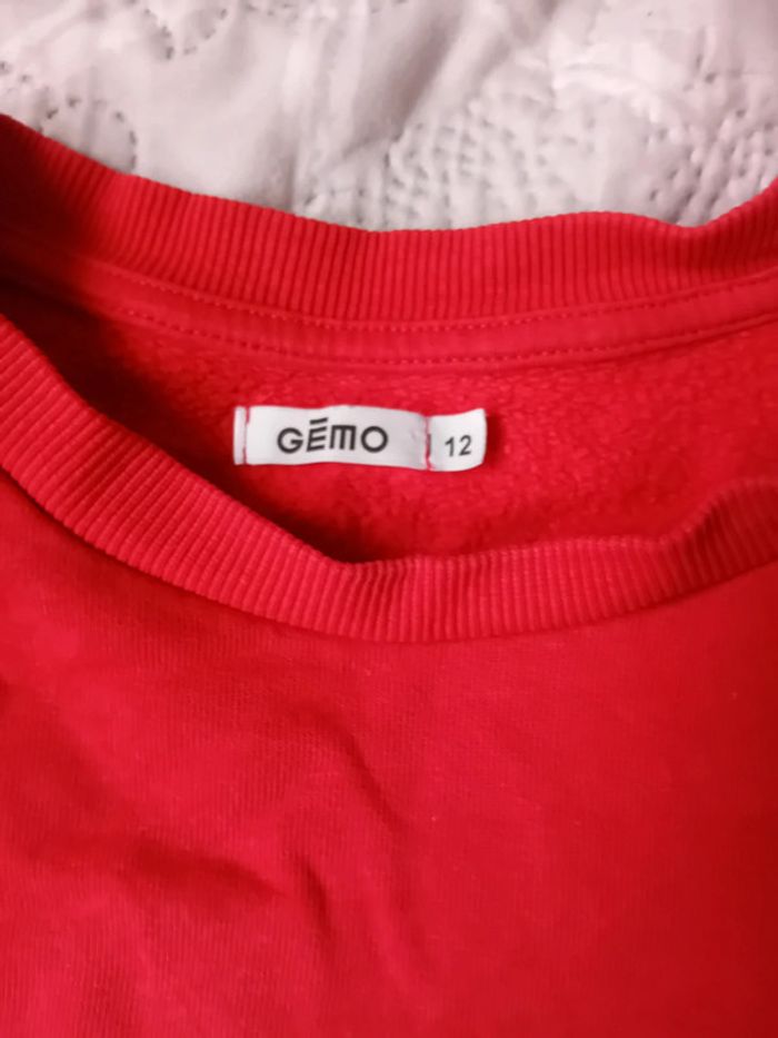 Sweat tricolore amazing à paillettes fille 12 ans gemo - photo numéro 8