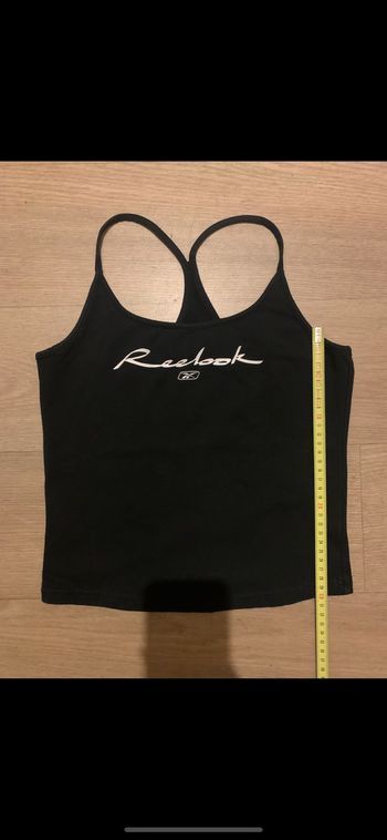 Top à bretelle marque reebok couleur noir taille S