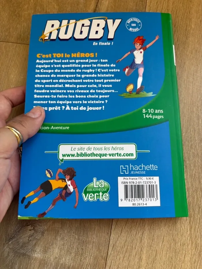 Livre c est toi le héros «  rugby en final » - photo numéro 5
