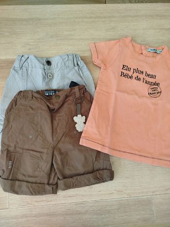 Lot été short T-shirt garçon 👨18 mois