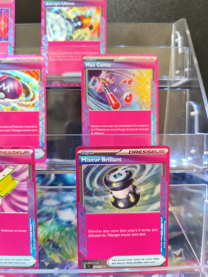 Lot de 8 cartes Pokémon neuves 🇨🇵 High-tech - photo numéro 4