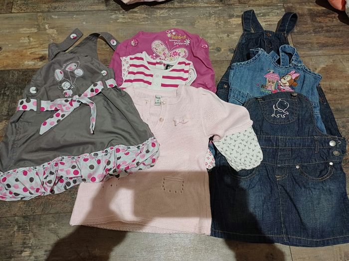 Lot de 7 robes 12 mois